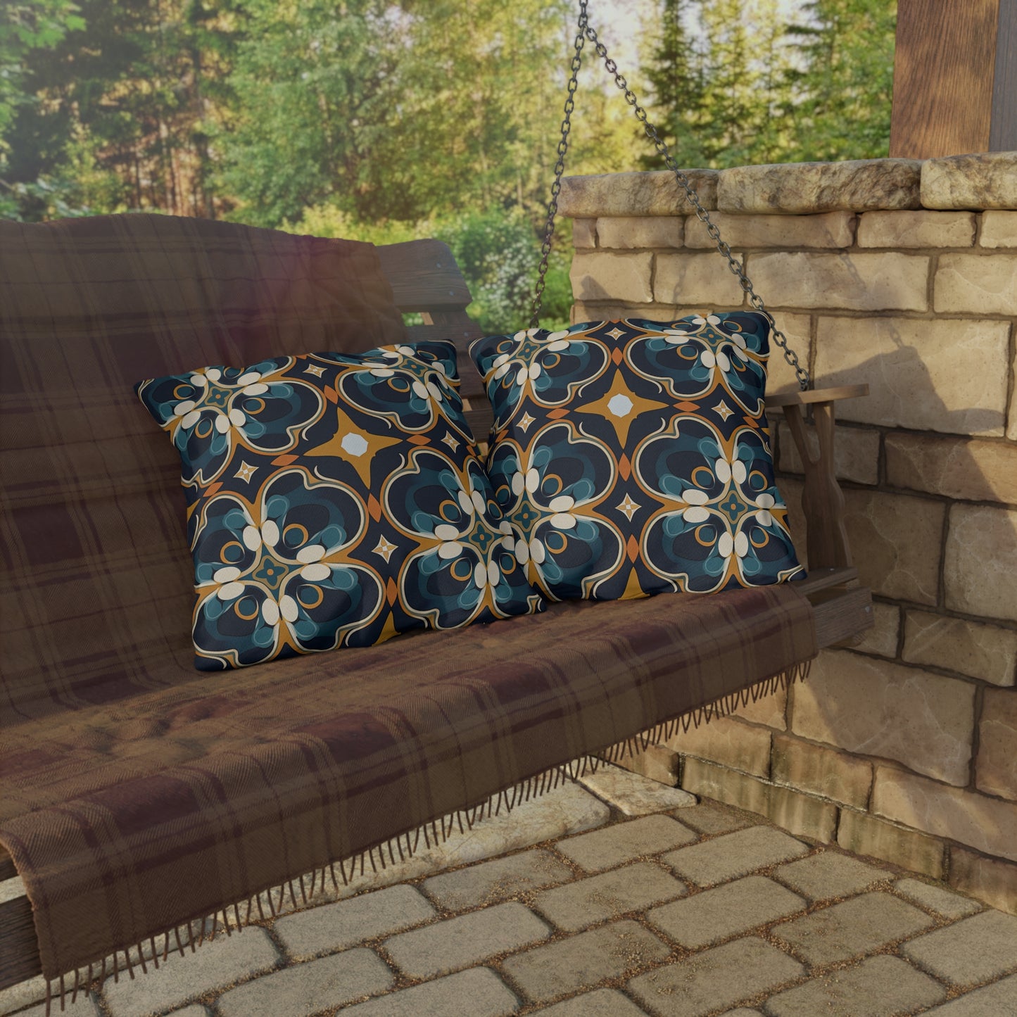 Spice Market Sonata. Outdoor Pillows