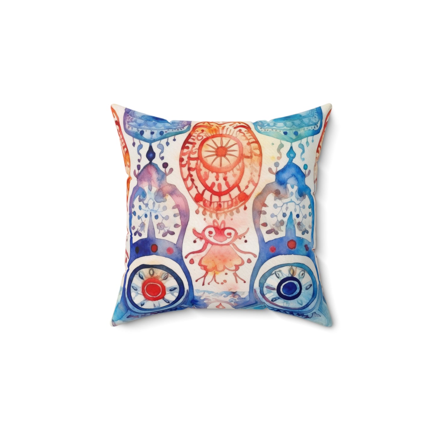 Omen of Hands.Spun Polyester Square Pillow