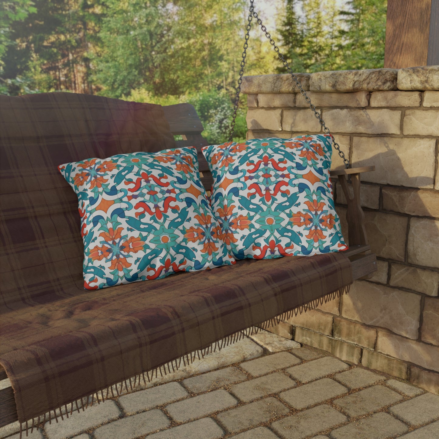 Spice Route Sonata. Outdoor Pillows