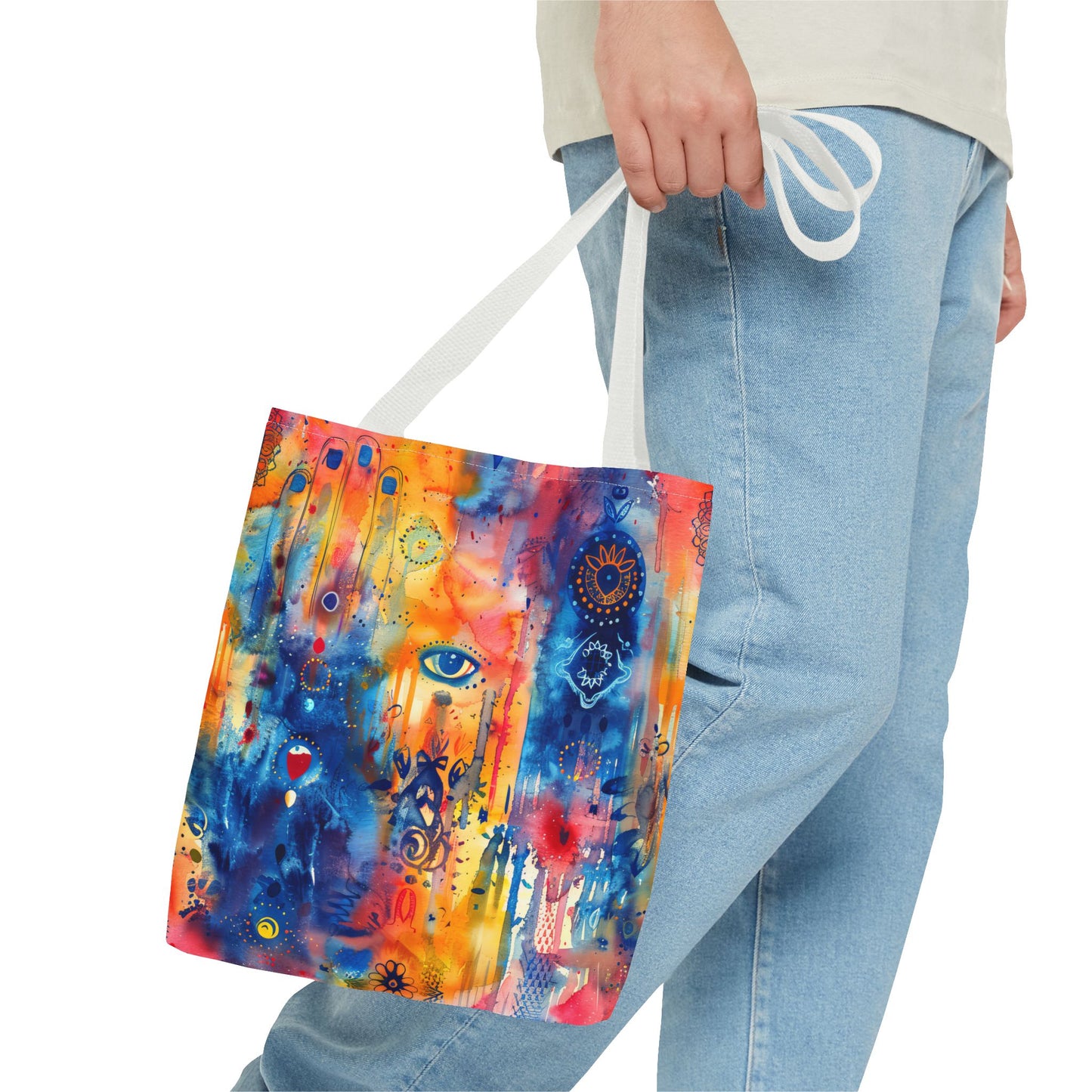 Rainbow Shield . Tote Bag for Everyday Use