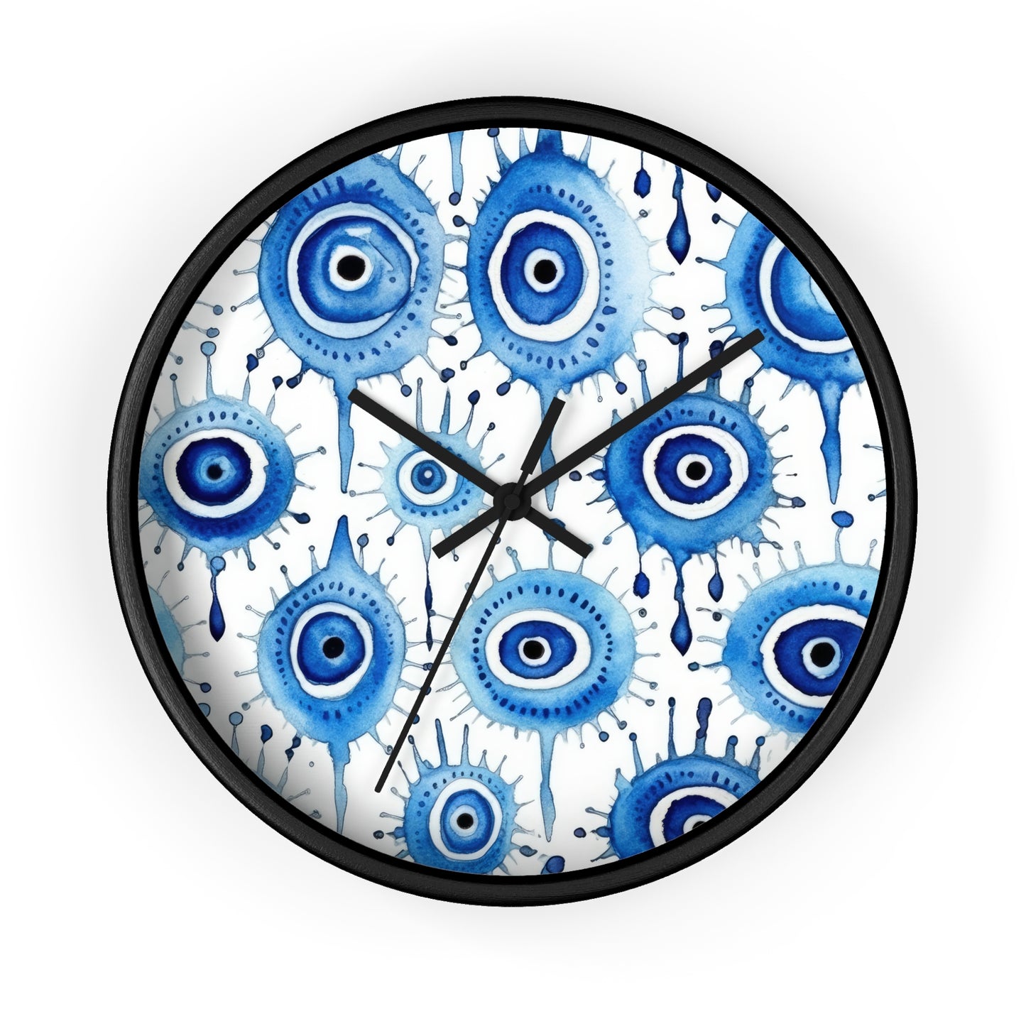 Wall Clock. Evil Eye Cry