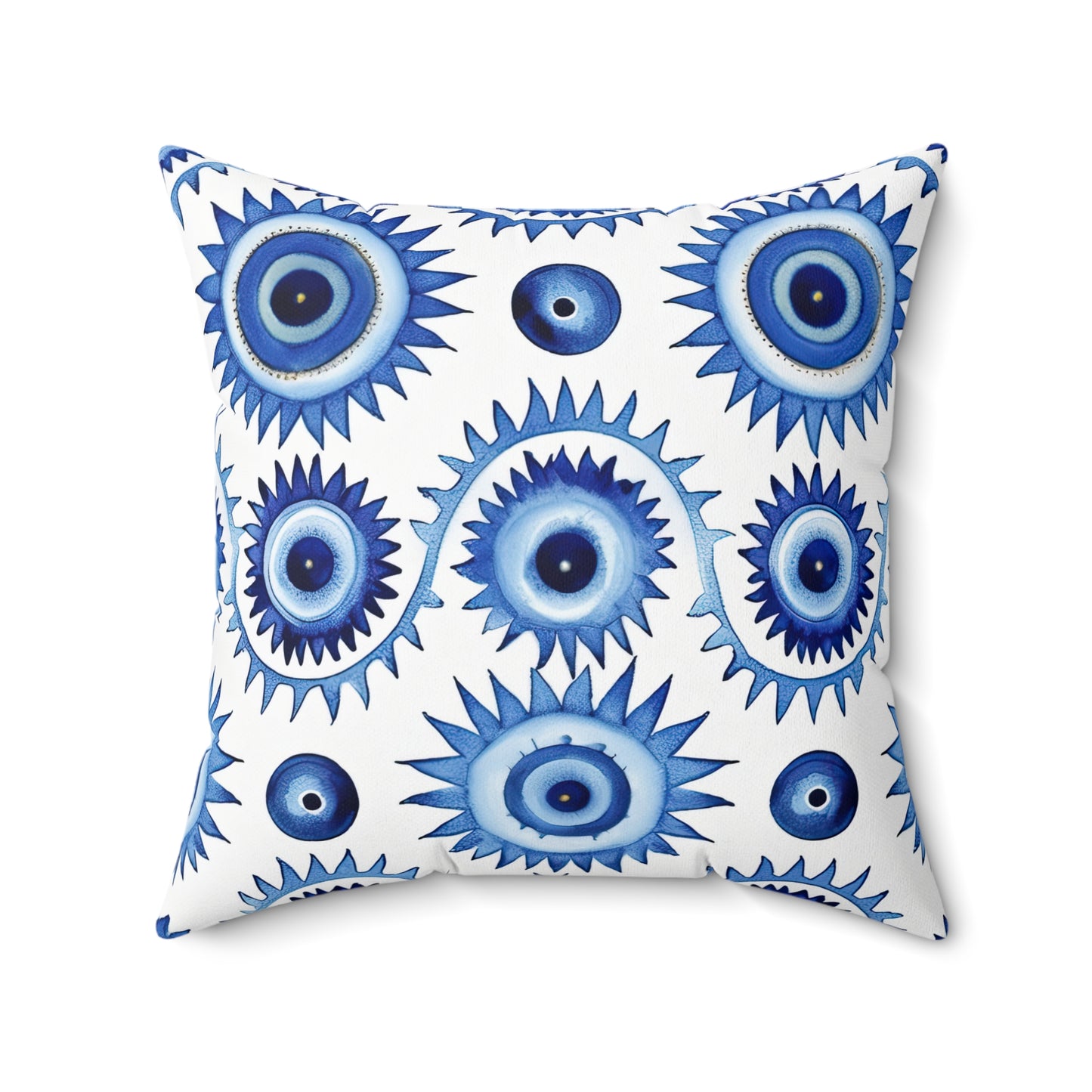 Spectral Watcher. Spun Polyester Square Pillow