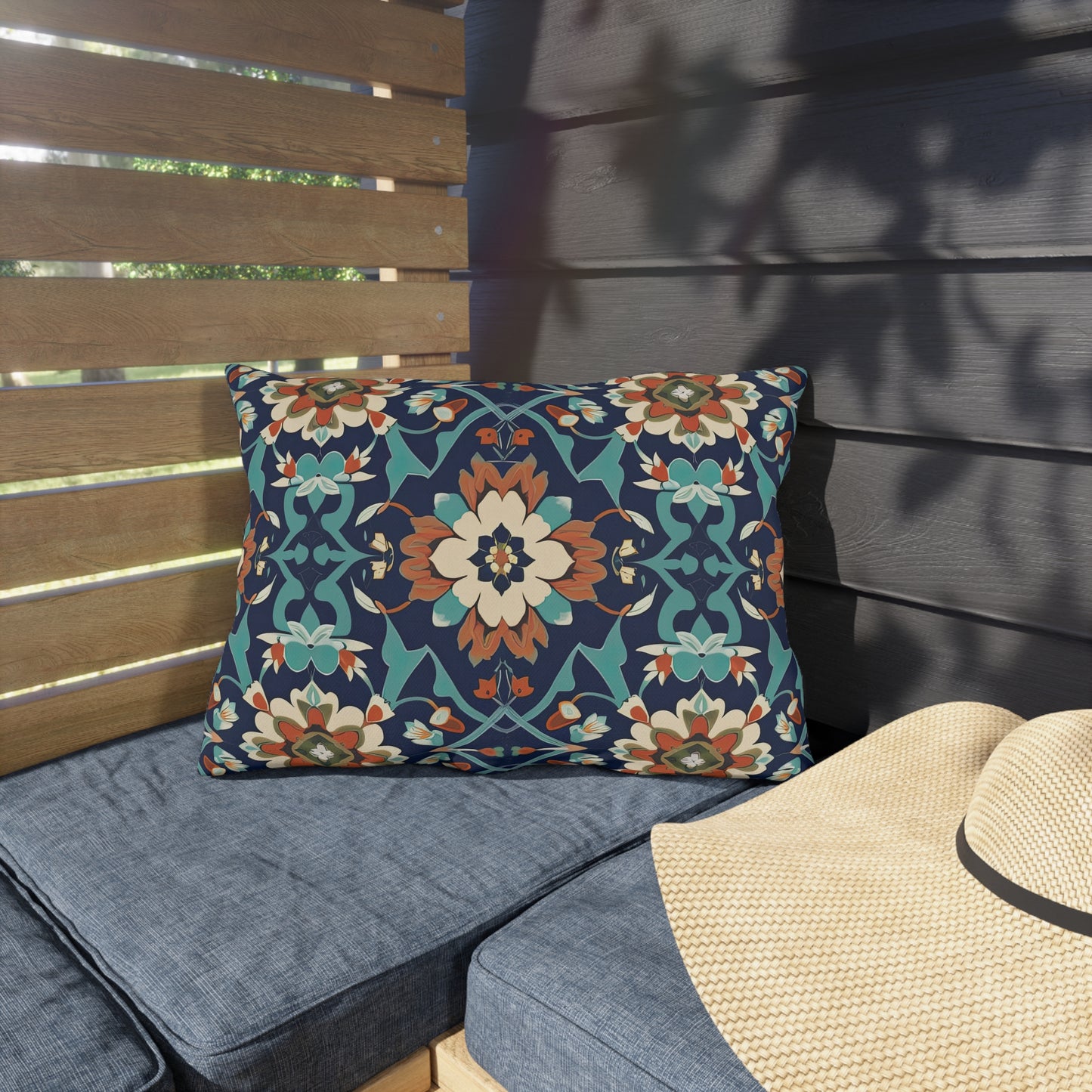 Fabled Fez Fantasy .Outdoor Pillows