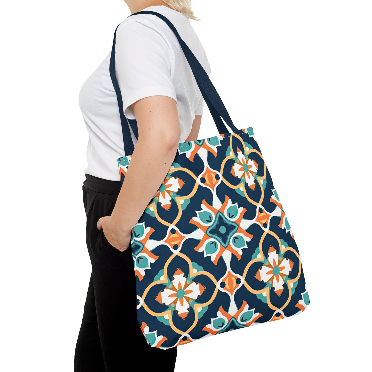 Saffron Souk Symphony. Tote Bag for Everyday Use