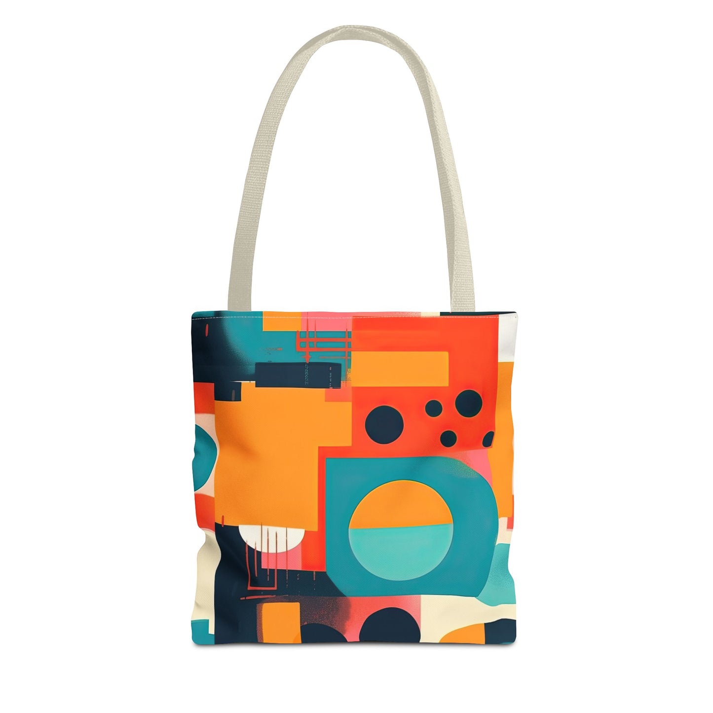 Neon Echoes. Tote Bag for Everyday Use