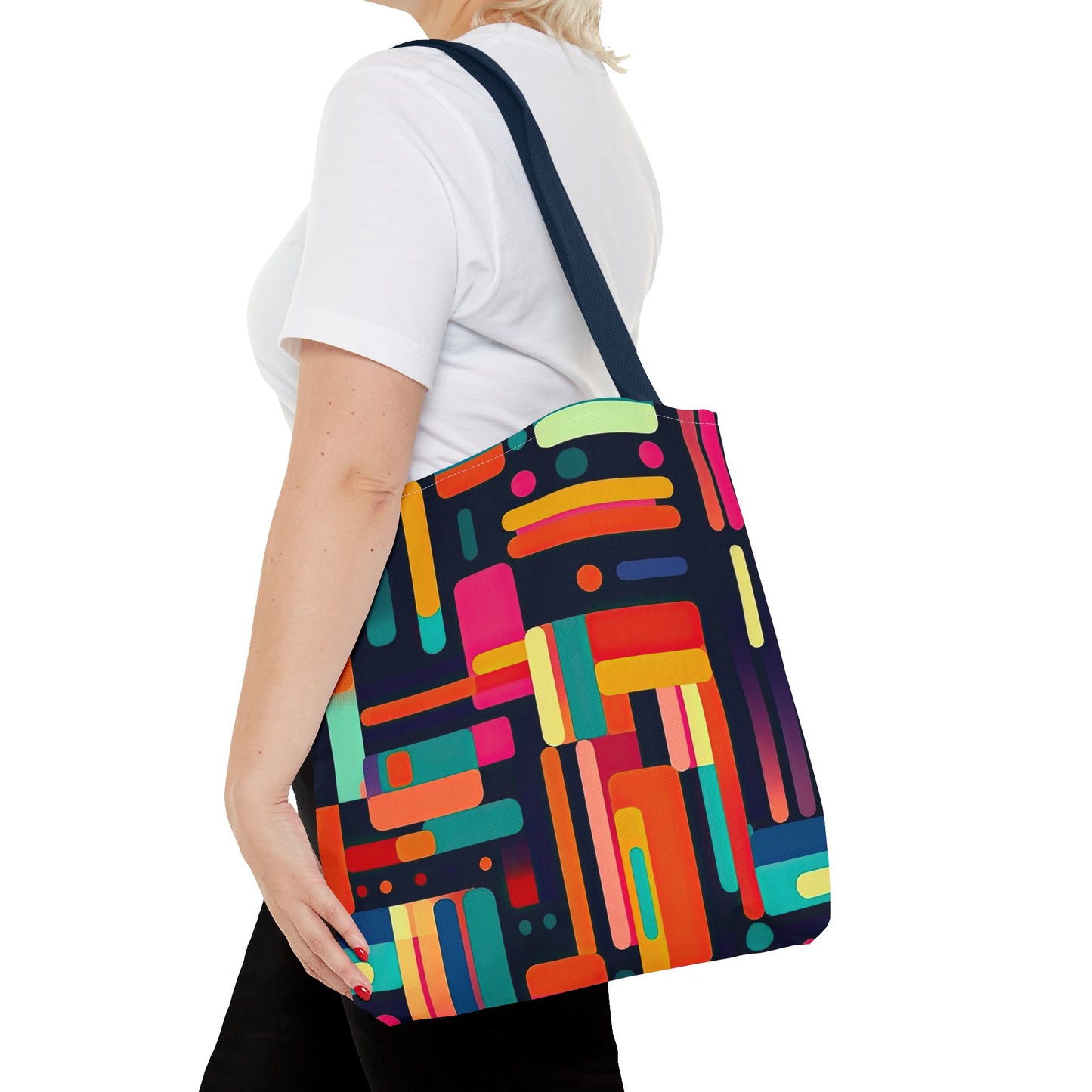 Cybernetic Nostalgia. Tote Bag for Everyday Use