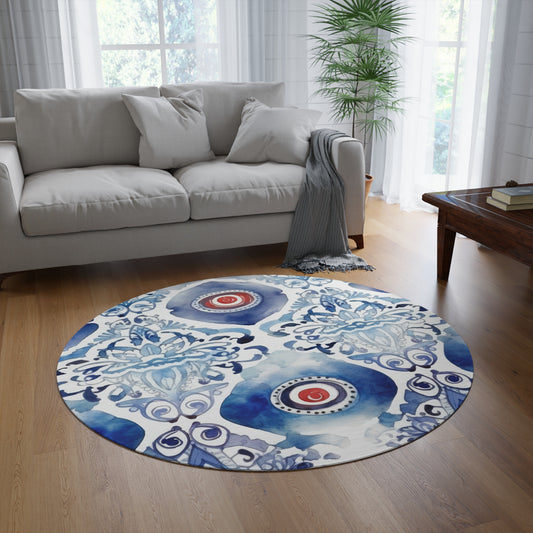 Hand of envy. Round Rug