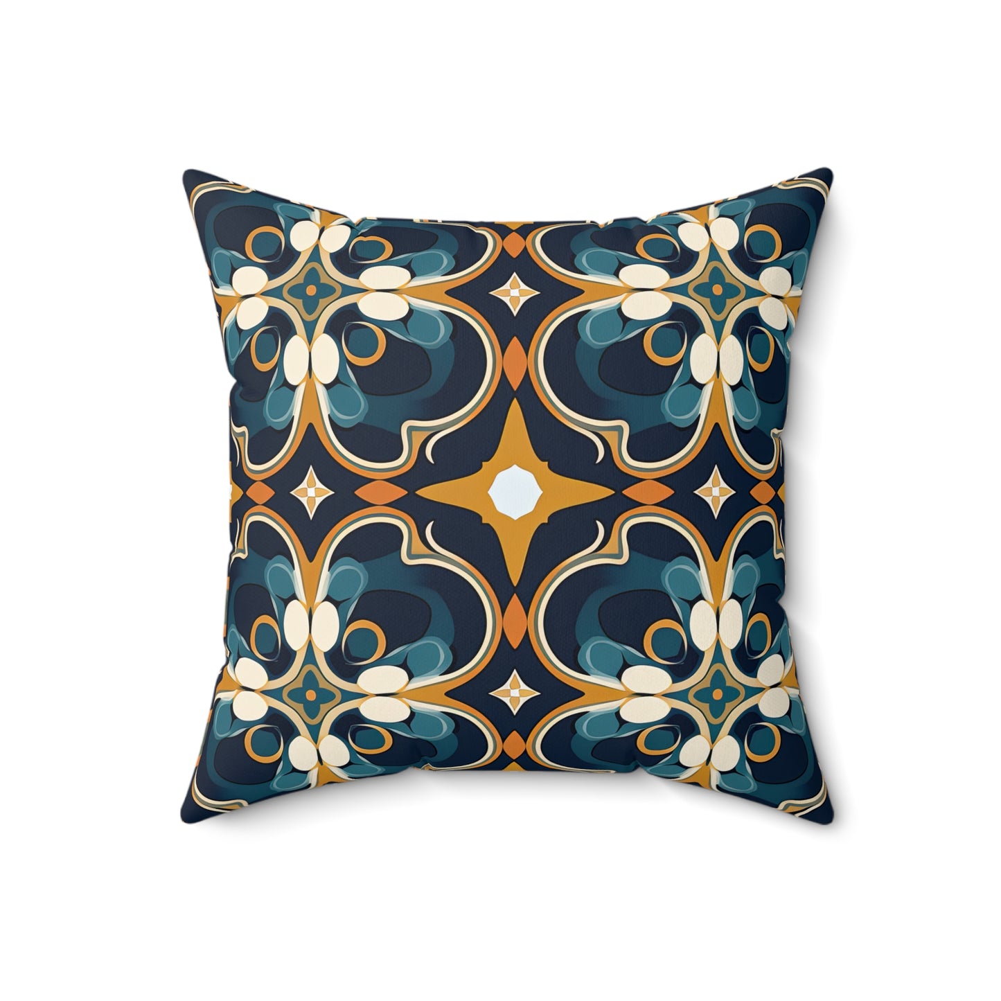 Spice Market Sonata. Spun Polyester Square Pillow