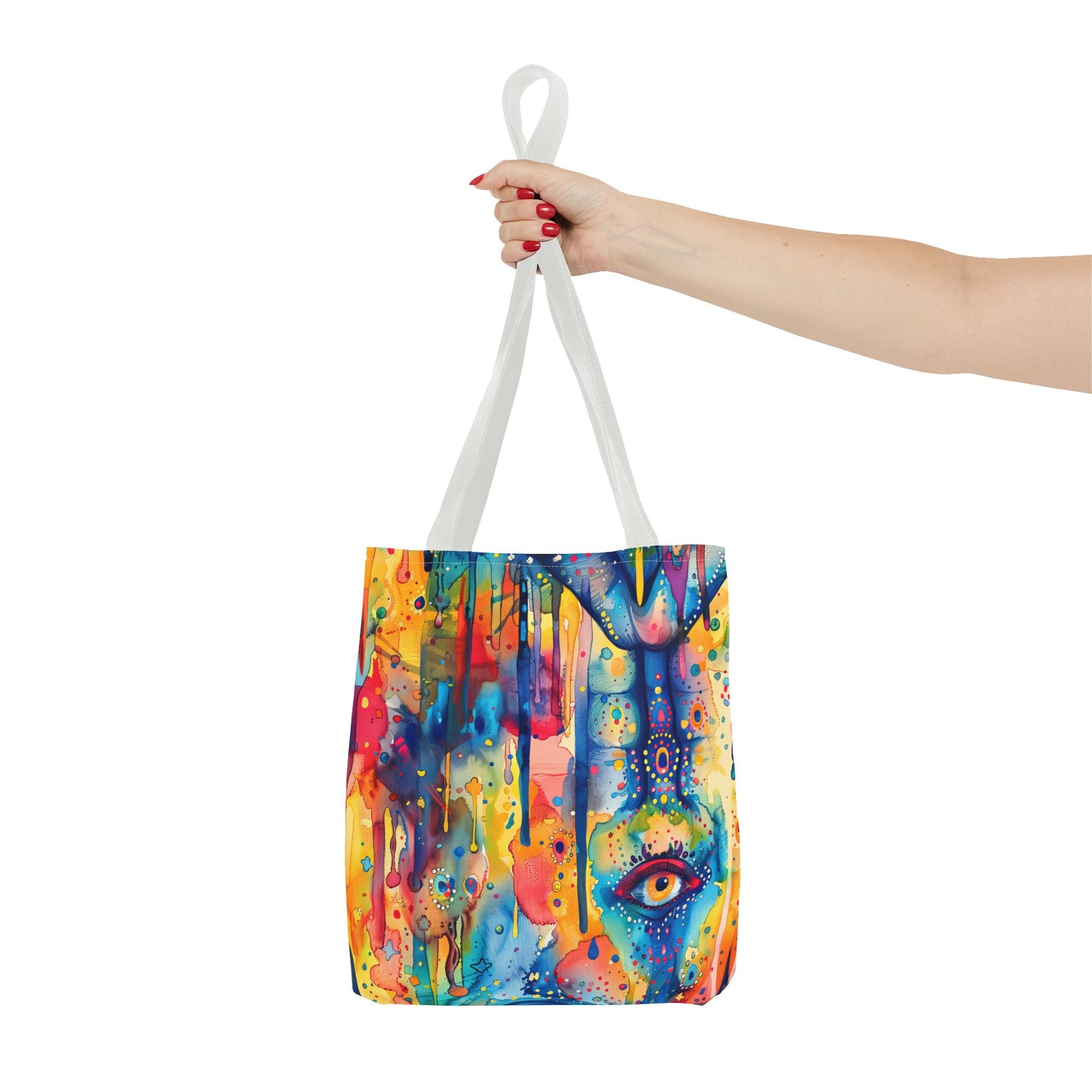 Hamsa Jewel burst. Tote Bag for Everyday Use