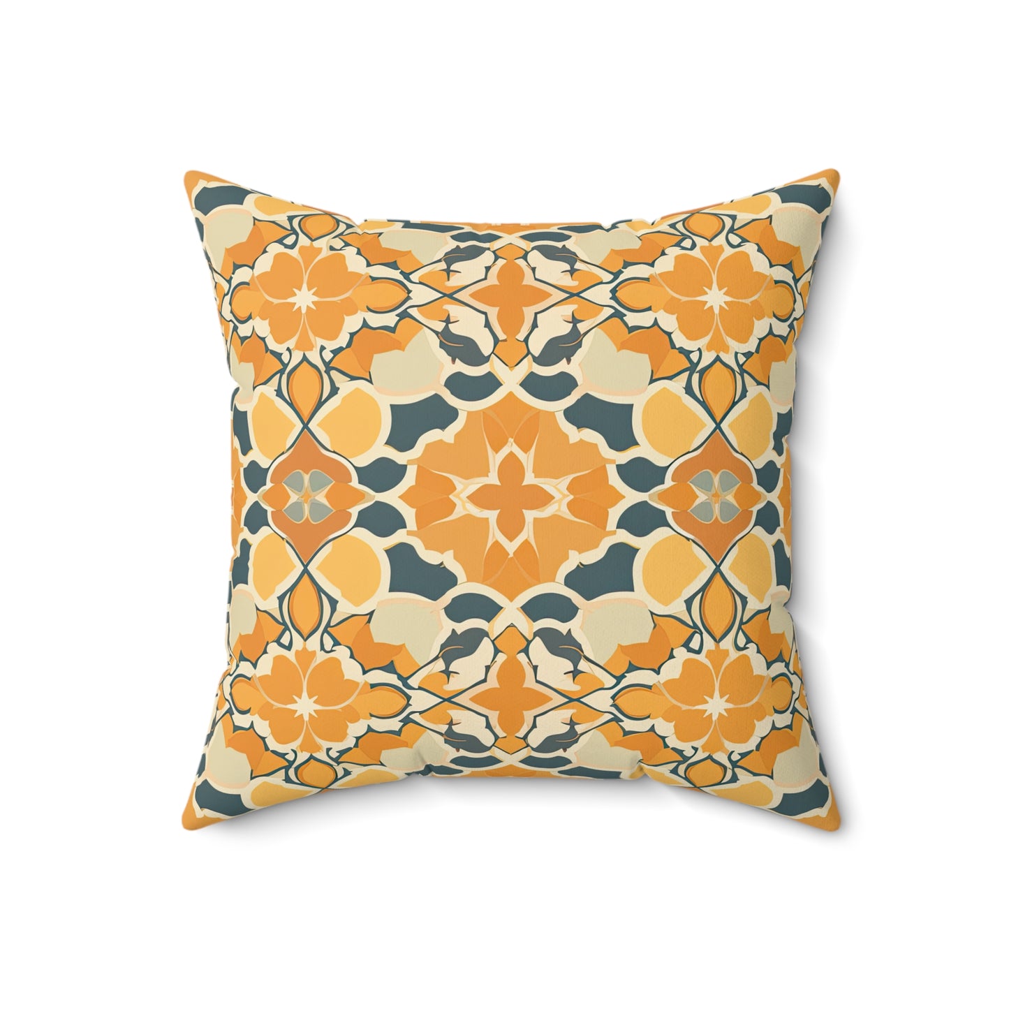 Desert Rose Rhapsody. Spun Polyester Square Pillow