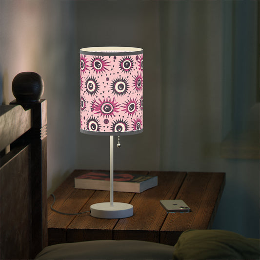 Evil Pink Eye. Lamp on a Stand, US|CA plug