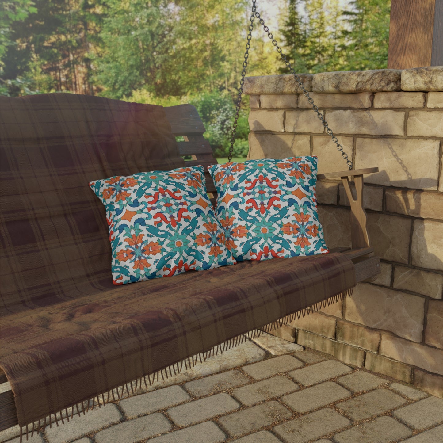 Spice Route Sonata. Outdoor Pillows