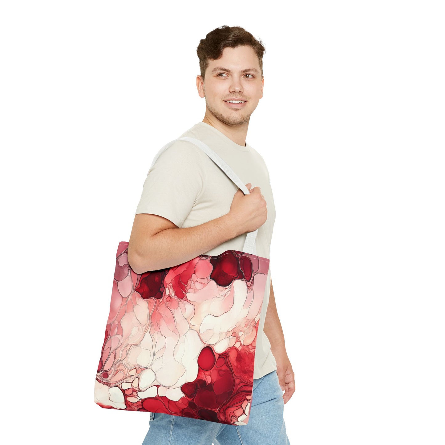 Cherry Storm. Tote Bag for Everyday Use