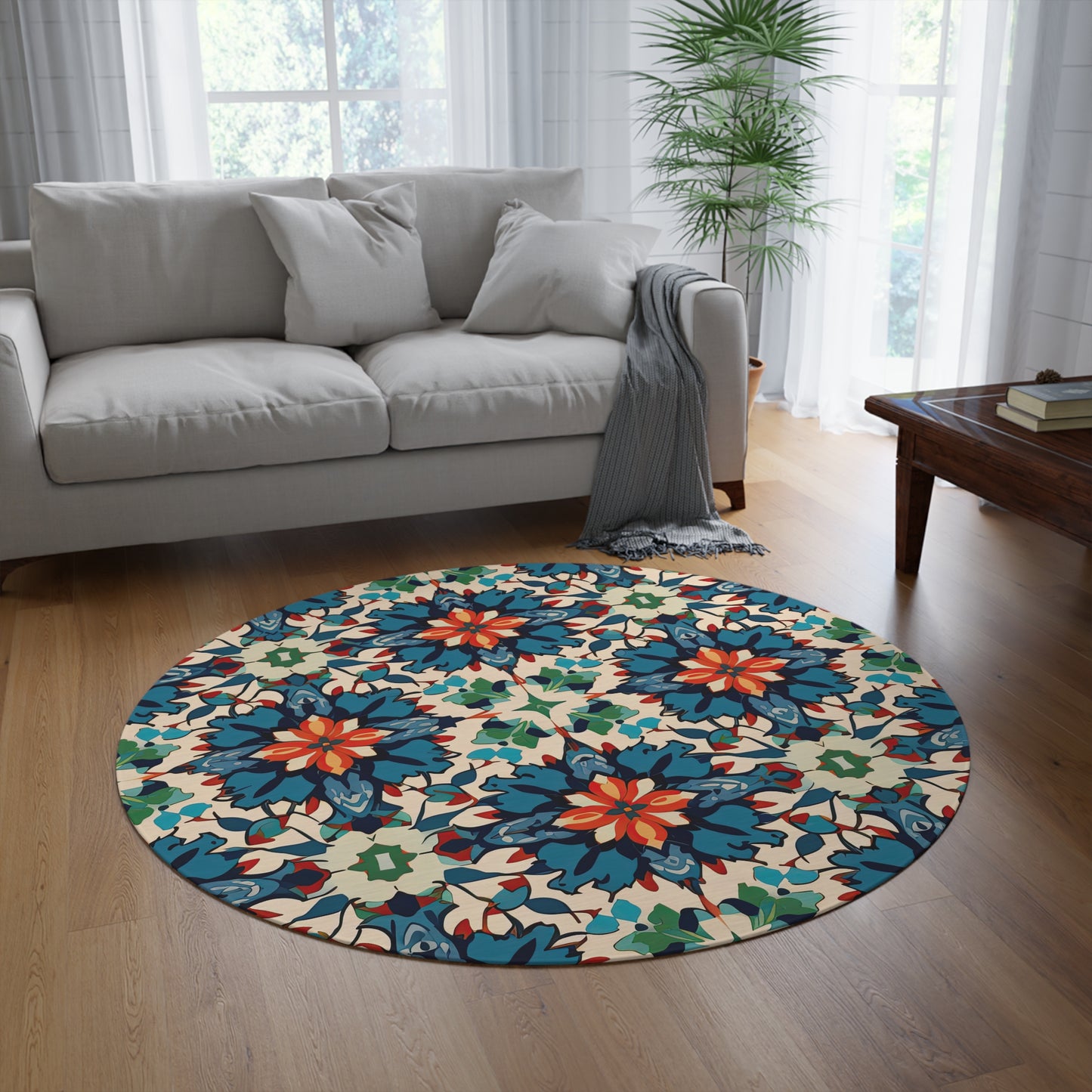 Spice Souk .Round Rug