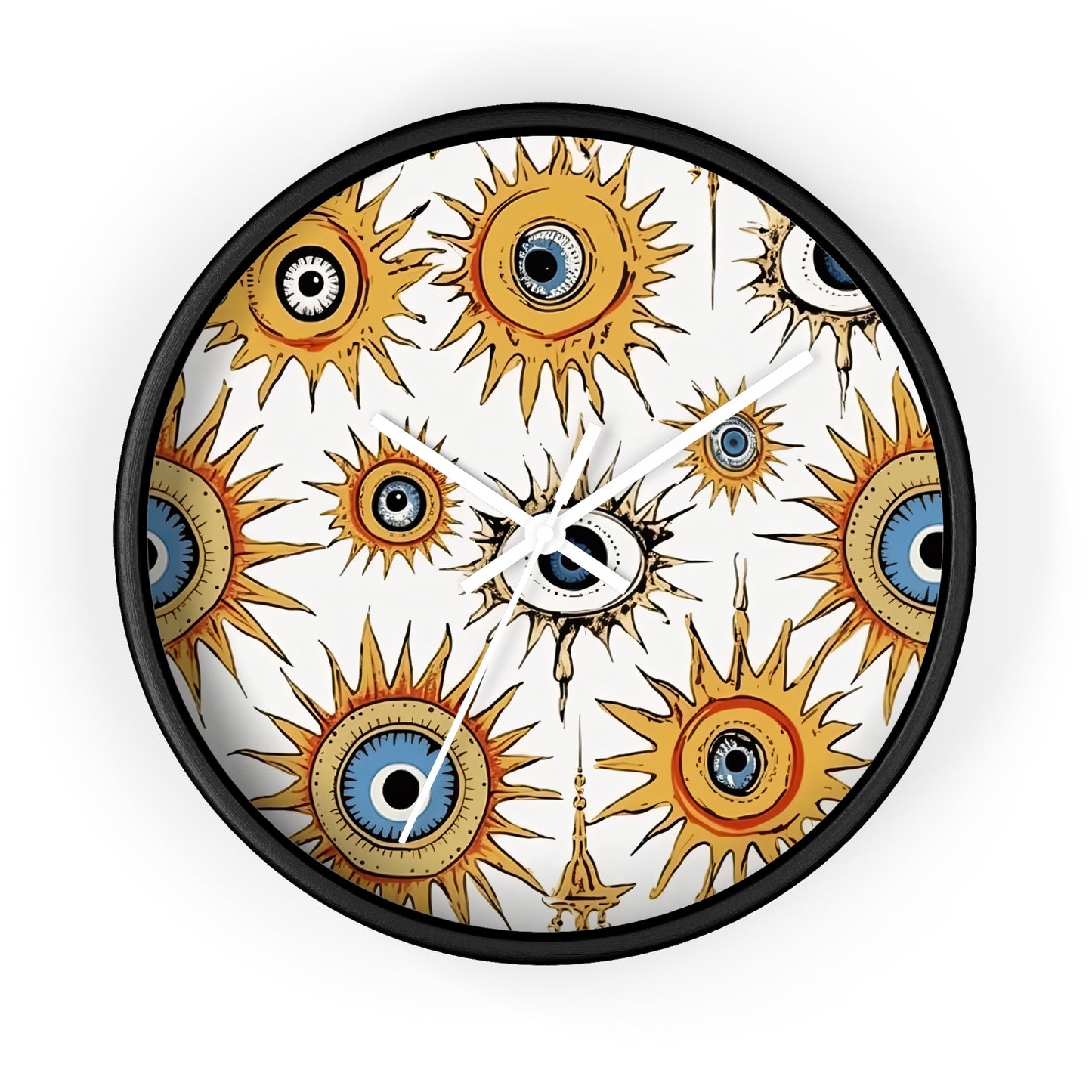 Wall Clock.Ethereal Eyeful