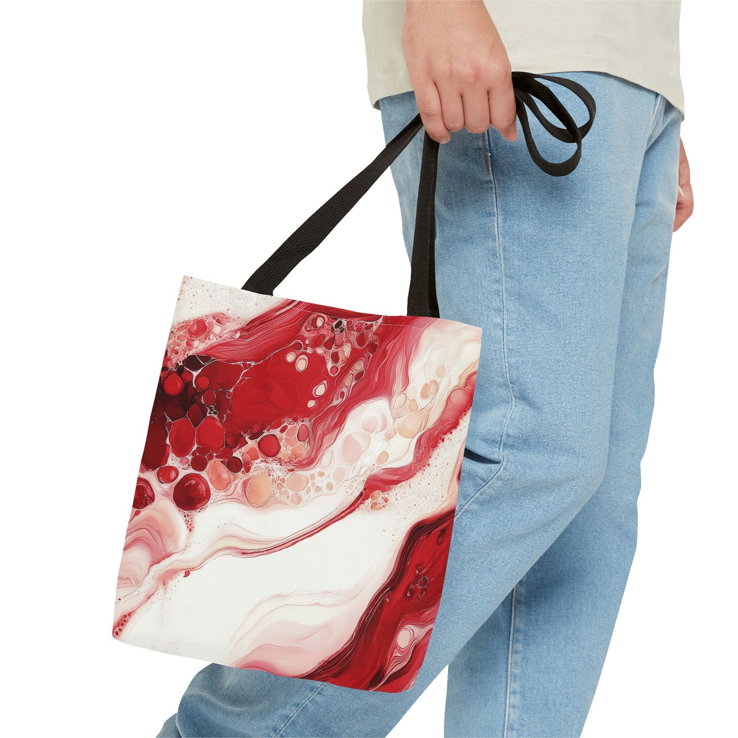 Cherry Aurora. Tote Bag for Everyday Use