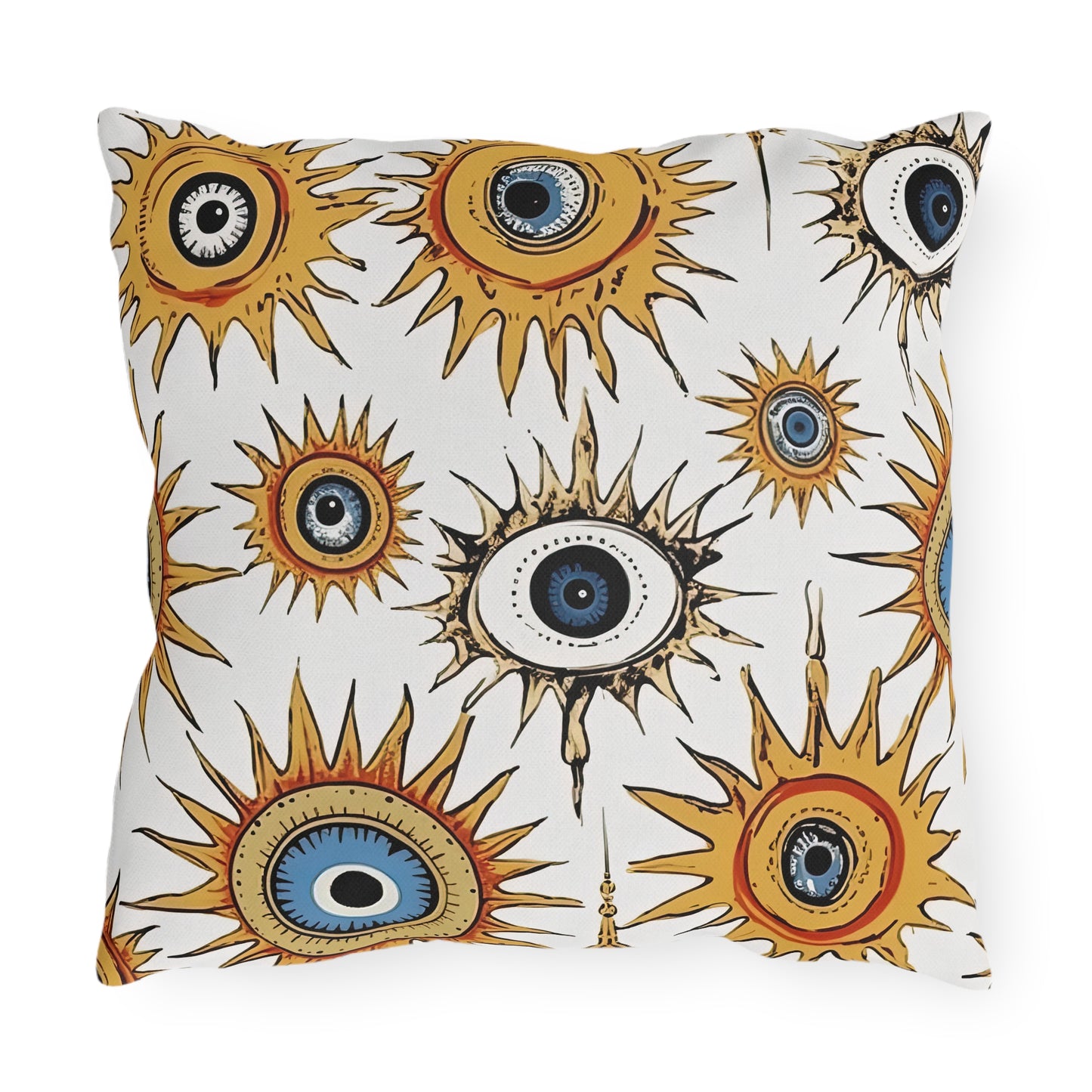 Ethereal Eyeful. Outdoor Pillows