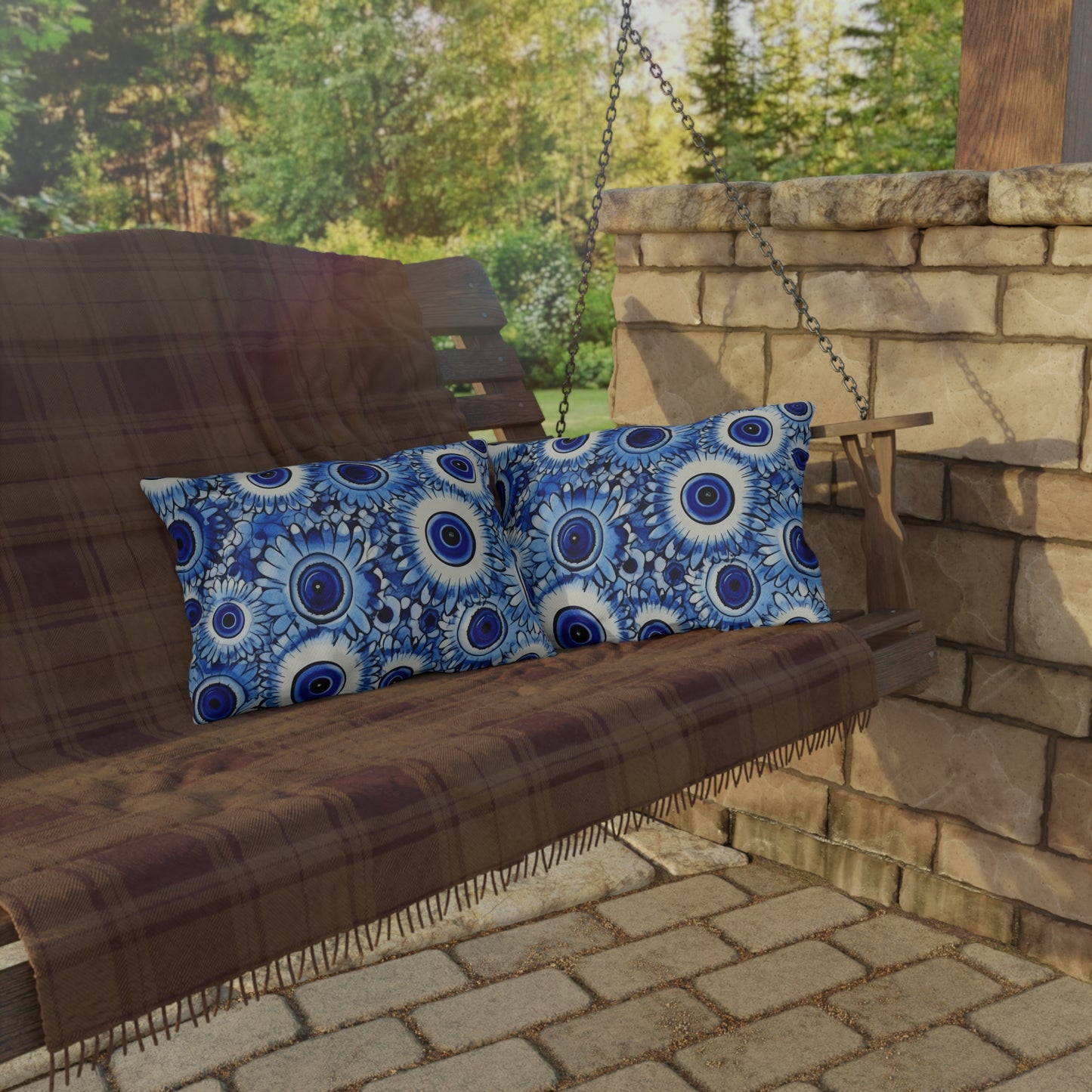 Portentous Pupil.Outdoor Pillows