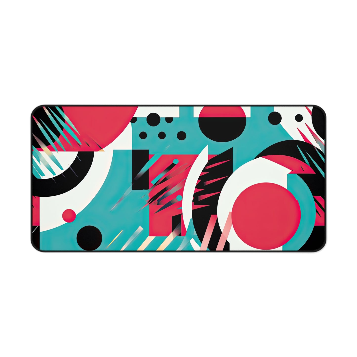 Chromatic Flux . Desk Mat - Stylish Office Organizer