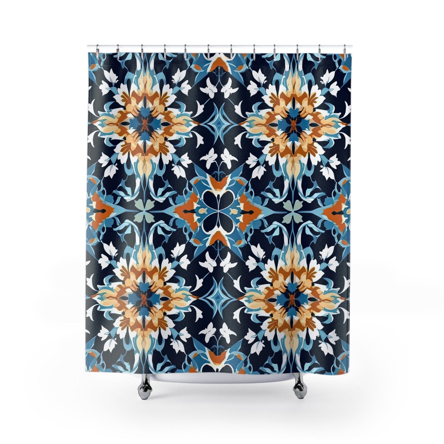 Sahara Swaying Silhouettes . Shower Curtains