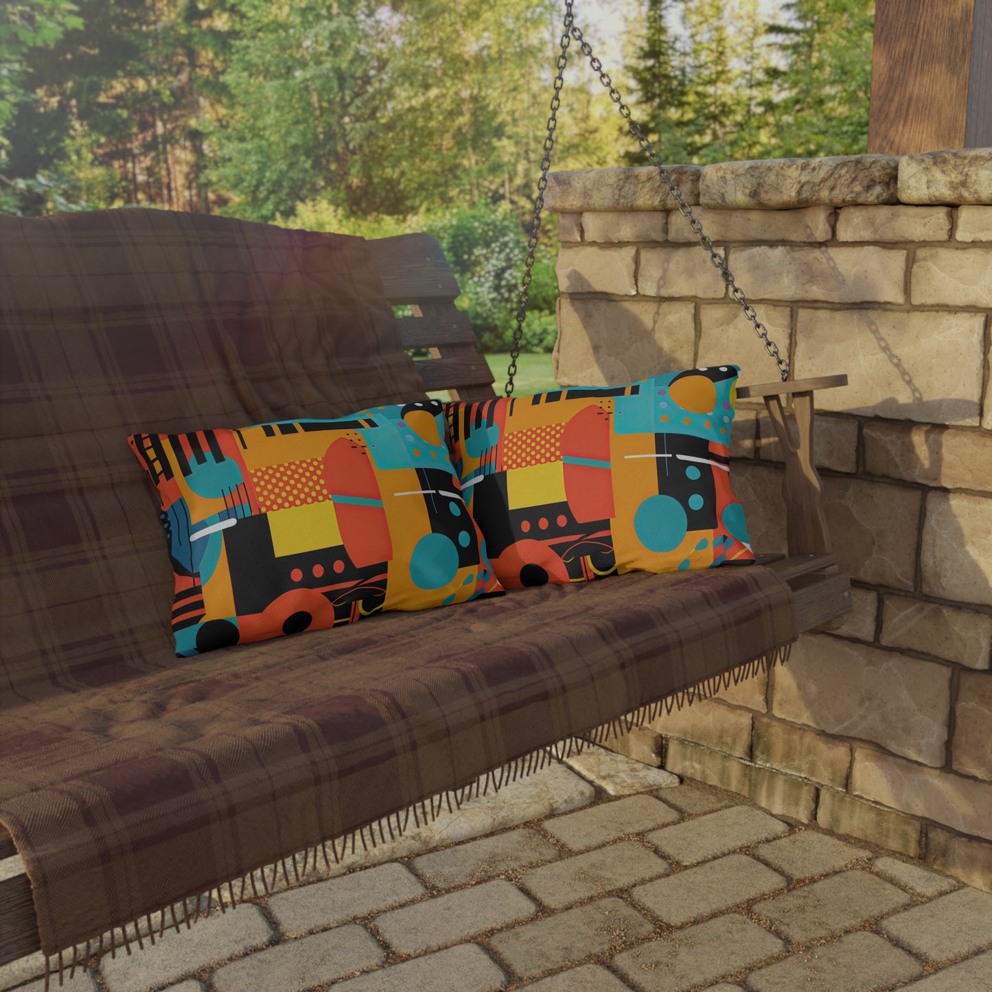 Quantum Quasar. Outdoor Pillows