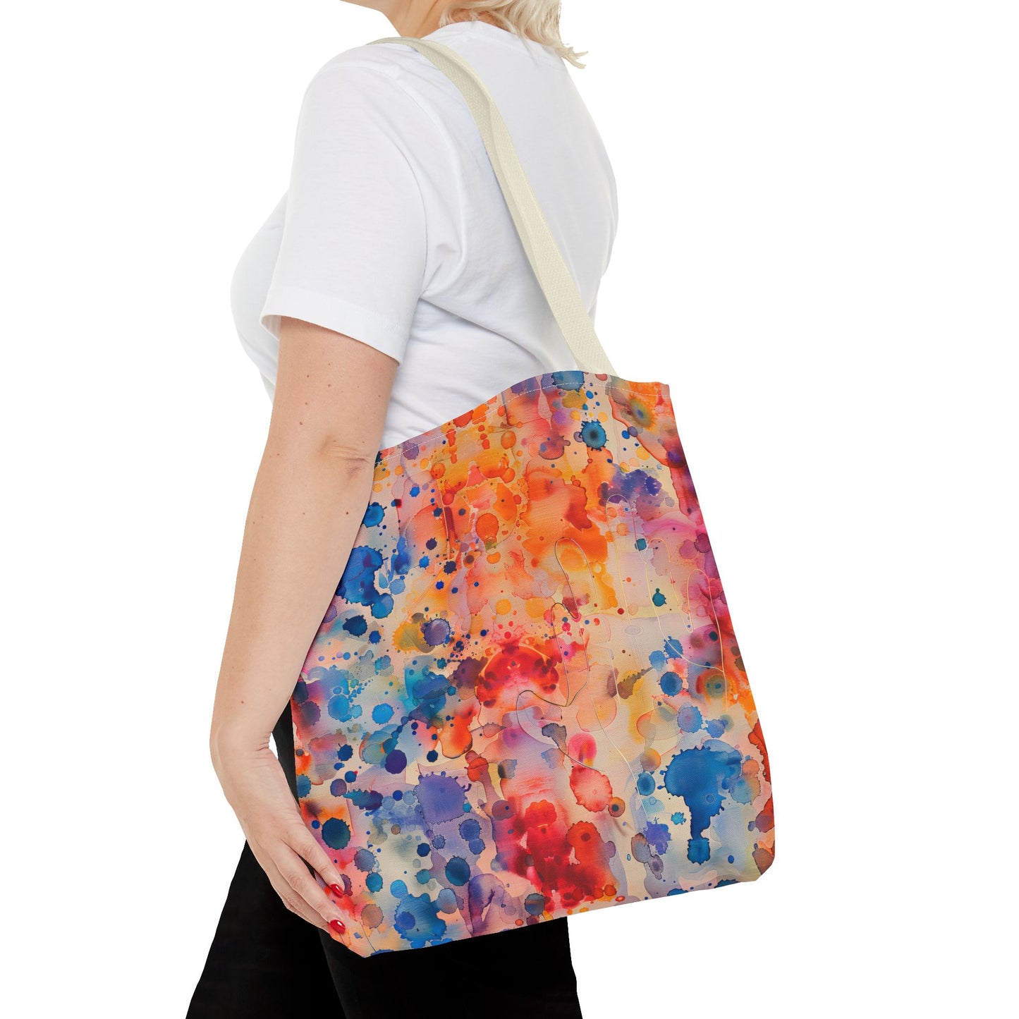 Hamsa Radiance. Tote Bag for Everyday Use