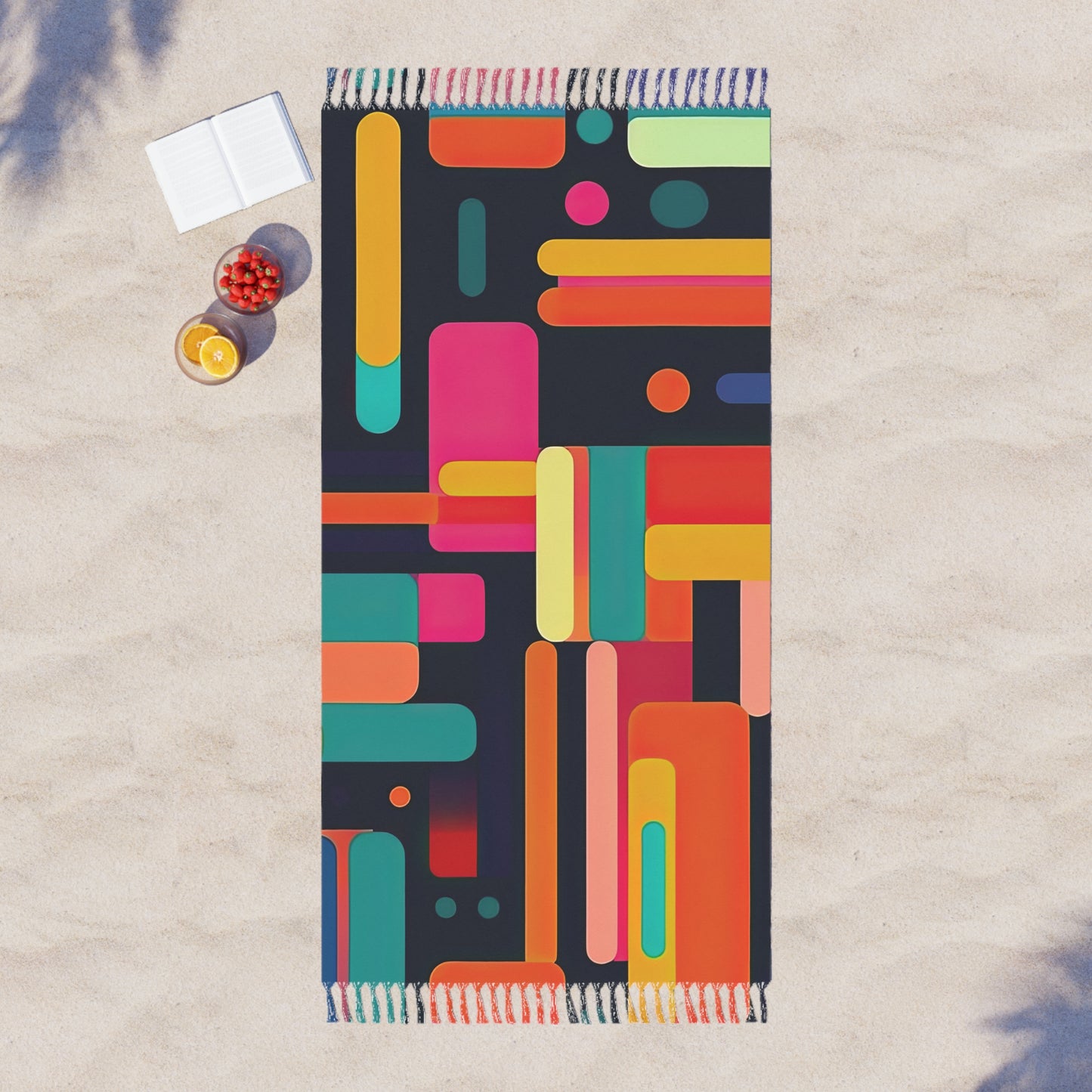 Boho Beach Cloth. Cybernetic Nostalgia.