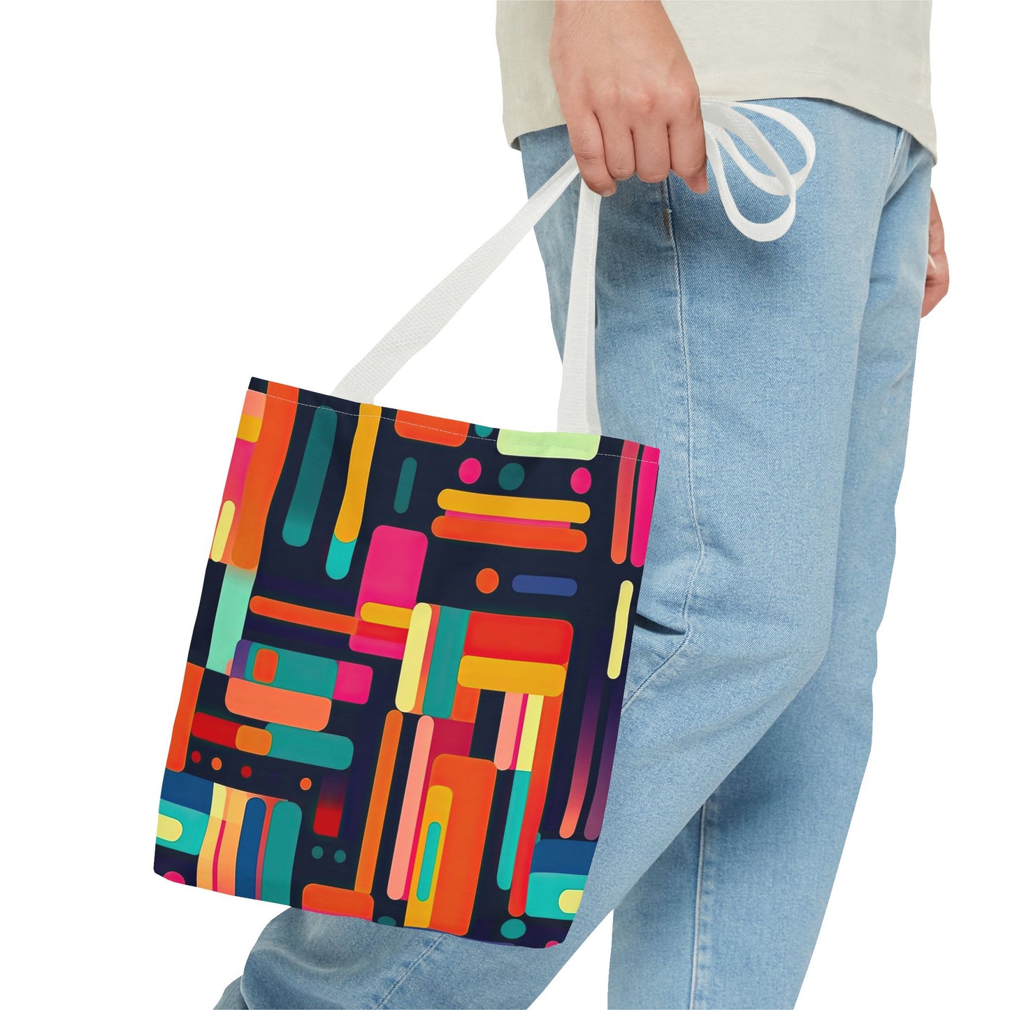 Cybernetic Nostalgia. Tote Bag for Everyday Use